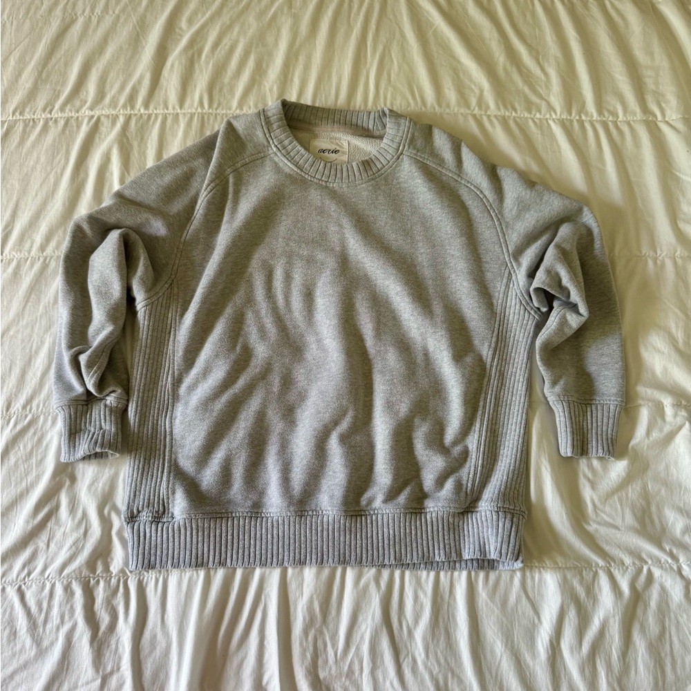Aerie Grey Crewneck